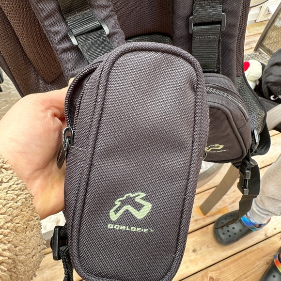 Bobble Blue Hardshell Backpack with small bags - Picture 8 of 8